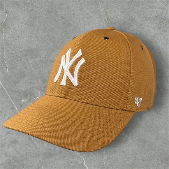 Carhartt x New York Yankees x '47 MLB Baseball Cap - Adjustable Back - Picture 1 of 7